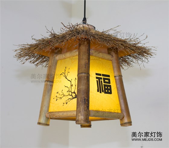 美爾家竹藝燈